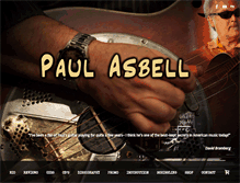 Tablet Screenshot of paulasbell.com